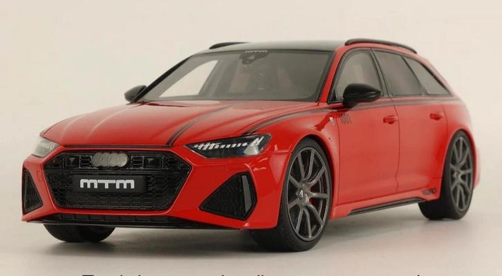 1:18 Audi RS 6 (C8) MTM Avant uit 2021 GT Spirit, Hobby en Vrije tijd, Modelauto's | 1:18, Nieuw, Auto, Overige merken, Ophalen of Verzenden