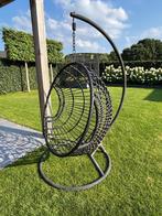 Lounge hangstoel antraciet, Tuin en Terras, Tuinmeubel-accessoires, Ophalen, Gebruikt