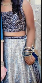 Indian Lahenga Choli, Kleding | Dames, Gelegenheidskleding, Ophalen of Verzenden, Zo goed als nieuw, Overige typen