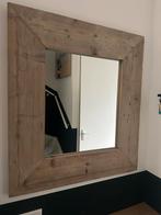 Steigerhouten Spiegel - Robuust & Stijlvol, Huis en Inrichting, Woonaccessoires | Spiegels, Vierkant, Ophalen of Verzenden, Zo goed als nieuw