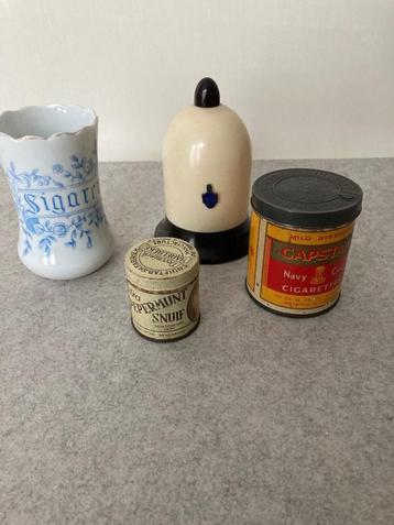 4 x rookartikelen beschikbaar voor biedingen