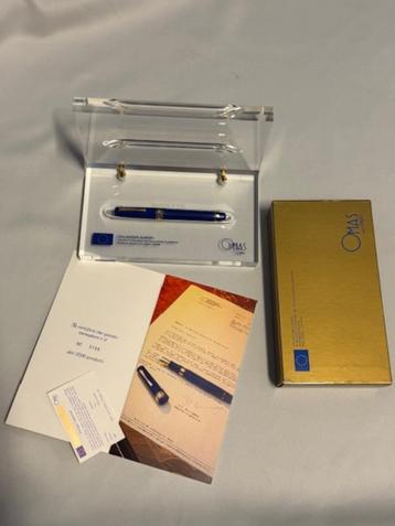 OMAS EUROPA COLLECTION FOUNTAIN PEN LIMITED EDITION beschikbaar voor biedingen