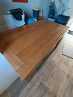 Uitschuifbare eettafel 1,60mtr. 2x met 0,5mtr te verlengen., Huis en Inrichting, Tafels | Eettafels, Ophalen, Rechthoekig, 200 cm of meer