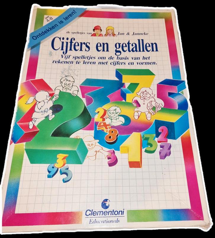 Cijfers en Getallen - Leerzaam spel van Clementoni, Kinderen en Baby's, Speelgoed | Educatief en Creatief, Gebruikt, Taal en Lezen