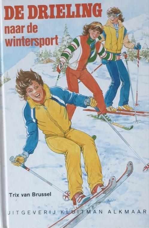 Trix van Brussel - De drieling naar de wintersport, Boeken, Kinderboeken | Jeugd | 10 tot 12 jaar, Gelezen, Ophalen of Verzenden