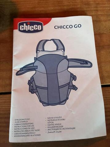 Chicco Go draagzak  beschikbaar voor biedingen
