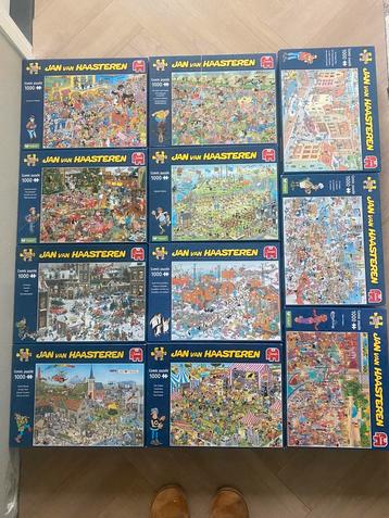 Jan van Haasteren puzzels 1000 stukjes - compleet en netjes beschikbaar voor biedingen