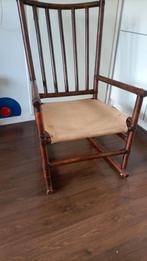 Vintage Manou rotan bamboe stoel te koop, Antiek en Kunst, Ophalen of Verzenden