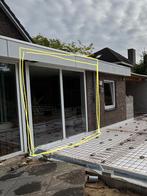 GRATIS Aluminium dubbel Raamkozijn (maten +/- 250 H * 200B), Doe-het-zelf en Verbouw, Kozijnen en Schuifpuien, Ophalen, 150 tot 225 cm