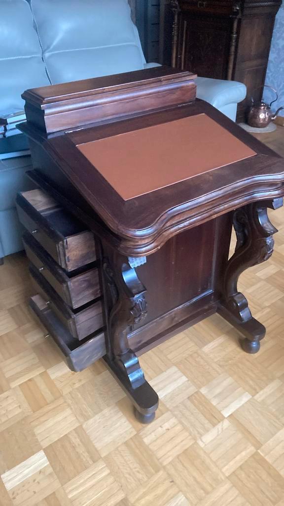 Antiek Secrétaire Bureautje - Prachtige Staat!, Antiek en Kunst, Antiek | Meubels | Tafels, Ophalen