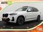 BMW iX3 80 kWh M-Sport Pano-dak Adapt. Cruise Dodehoek Camer, Auto's, BMW, Automaat, Achterwielaandrijving, Gebruikt, Wit
