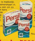 Retro reclame 1972 Persil draagkoffer wasmiddel in kleur, Verzamelen, Retro, Verzenden, Overige typen