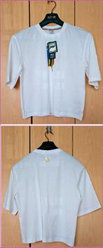 PUMA witte crop T-shirt maat M nieuw, Maat 38/40 (M), Puma, Wit, Overige typen