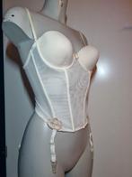 Hunkemoller lingerie torselet corset korset lijfje 75C, Kleding | Dames, Ondergoed en Lingerie, Hunkemöller, Verzenden, Wit, Body of Korset
