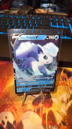 Alolan Vulpix V 033/195 silver tempest, Ophalen of Verzenden, Zo goed als nieuw, Losse kaart