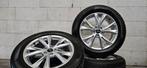 18" Audi Q3 F3 Kodiaq Tarraco orig velgen winterbanden 7.5mm, 18 inch, Gebruikt, Banden en Velgen, 235 mm