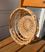 Rieten mandje - rond broodmandje riet | schaal / mand, Mand, Rond, Ophalen of Verzenden, Zo goed als nieuw
