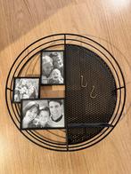 Metalen Rekje met Foto's & Haakjes, Huis en Inrichting, Ophalen of Verzenden, Zo goed als nieuw