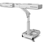 Philips inklapbare zonnebank, Ophalen, Zo goed als nieuw, Zonnebank enkelzijdig, Minder dan 10 lampen