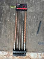 Borenset 5-delig beton/steen 600 mm, Doe-het-zelf en Verbouw, Gereedschap | Handgereedschap, Boren, Ophalen of Verzenden, Zo goed als nieuw