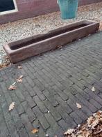 2 oude natuurstenen voerbakken/drinkbakken, Ophalen, Steen, Gebruikt, Minder dan 30 cm