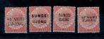X157) 1881/4 Malaya Sungei Ujong  MNH geen garantie, Ophalen of Verzenden, Buitenland