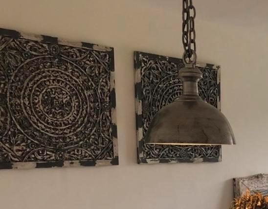 PTMD Houten Wandpanelen, Huis en Inrichting, Woonaccessoires | Wanddecoraties, Zo goed als nieuw, Ophalen
