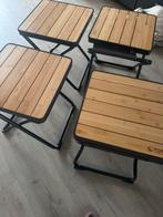 Opklapbare krukjes, Huis en Inrichting, Ophalen, Zo goed als nieuw, Hout