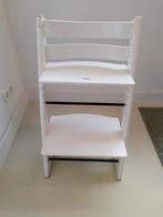 Witte Tripp Trapp Kinderstoel, Ophalen, Gebruikt, Meegroeistoel