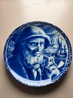 Vintage Bock Frères Delft Wandbord, Ophalen of Verzenden