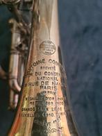 Vintage Courtois cornet in vintage koffer, Muziek en Instrumenten, Blaasinstrumenten | Trompetten, Ophalen of Verzenden, Gebruikt