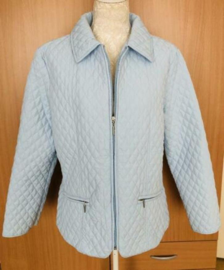 Mox jasje maat 44 [DM], Kleding | Dames, Jasjes, Kostuums en Pakken, Zo goed als nieuw, Jasje, Maat 42/44 (L), Blauw, Ophalen of Verzenden