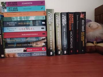 Leesboeken voornamelijk trillers €3.50 per stuk beschikbaar voor biedingen