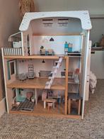 Gebruikt poppenhuis met accessoires, Ophalen, Gebruikt, Poppenhuis