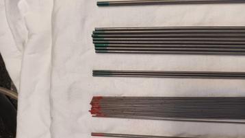 Wolfram laselectrodes  beschikbaar voor biedingen