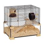 Ferplast hamsterkooi 59.5x39x52.5 cm, Dieren en Toebehoren, Knaagdieren en Konijnen | Hokken en Kooien, Minder dan 60 cm, Kooi