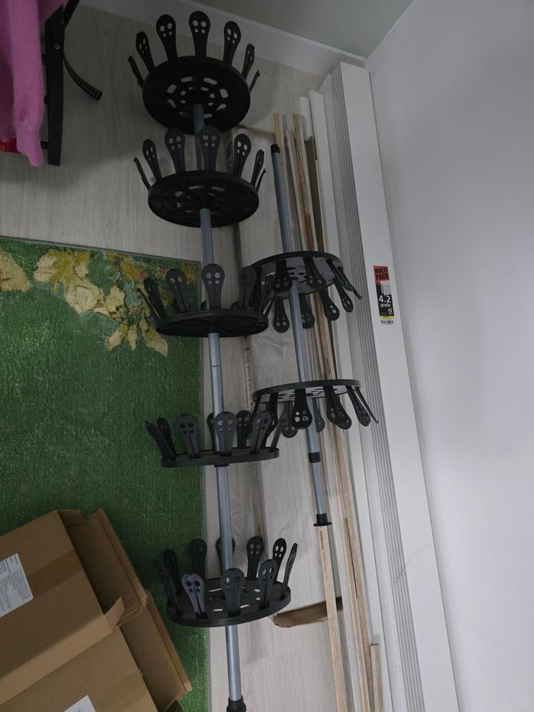 Plafond Schoenenrek - Ruimtebesparend, Ophalen, Gebruikt