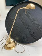 Goudkleurige Bureaulamp, Huis en Inrichting, Lampen | Tafellampen, Ophalen of Verzenden, Gebruikt, Minder dan 50 cm