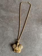 Broche / kettinghanger kroon, Ophalen of Verzenden, Nieuw, Goud, Overige materialen