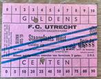 Toegangskaartje FC Utrecht - Ajax 1972/73, Verzamelen, Verzenden, Gebruikt, F.C. Utrecht