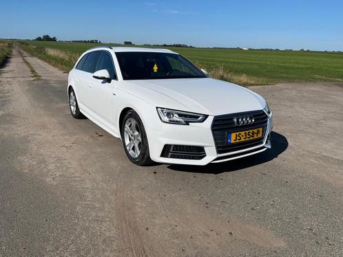 Audi A4 Avant 2.0 TDI 190 pk S-tronic Pro Line S, Auto's, Audi, Particulier, A4, Diesel, Euro 6, Stationwagon, Automaat, Wit, Zwart
