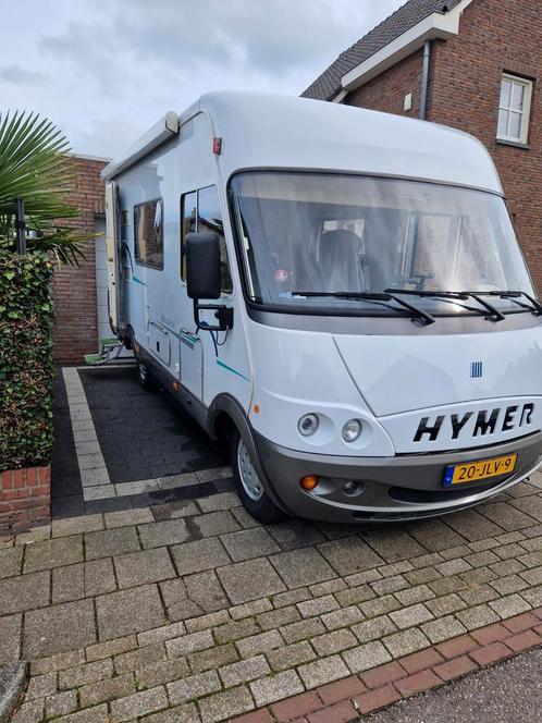 TK. Hymer 584 128 pk, in top staat met veel extra's. Of grit, Caravans en Kamperen, Campers, Particulier, Integraal, Hymer, Ophalen