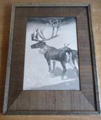 Hoff A.J. van 't Hoff litho Amsterdamse School rendier, Antiek en Kunst, Ophalen of Verzenden