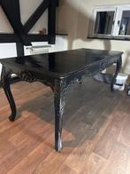 Houten tafel, Gebruikt, Glad, Vijf personen of meer, 150 tot 200 cm