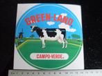 sticker green-land campo-verde logo koe weiland molen, Verzamelen, Stickers, Verzenden, Zo goed als nieuw, Merk