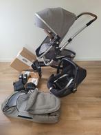 Joolz Geo2 Elephant Grey + veel accessoires!, Kinderen en Baby's, Kinderwagens en Combinaties, Zo goed als nieuw, Combiwagen, Verstelbare duwstang