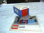 Vintage Lego set 348 Garage with automatic doors, Gebruikt, Ophalen of Verzenden, Lego