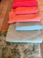 Partij pastel kleurige mantel stoffen en imitatie bont, 120 cm of meer, 200 cm of meer, Ophalen of Verzenden, Zo goed als nieuw