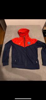 Nike vest winterrunner jas PSG Maat M blauw rood, Ophalen of Verzenden, Zo goed als nieuw, Blauw, Voetbal