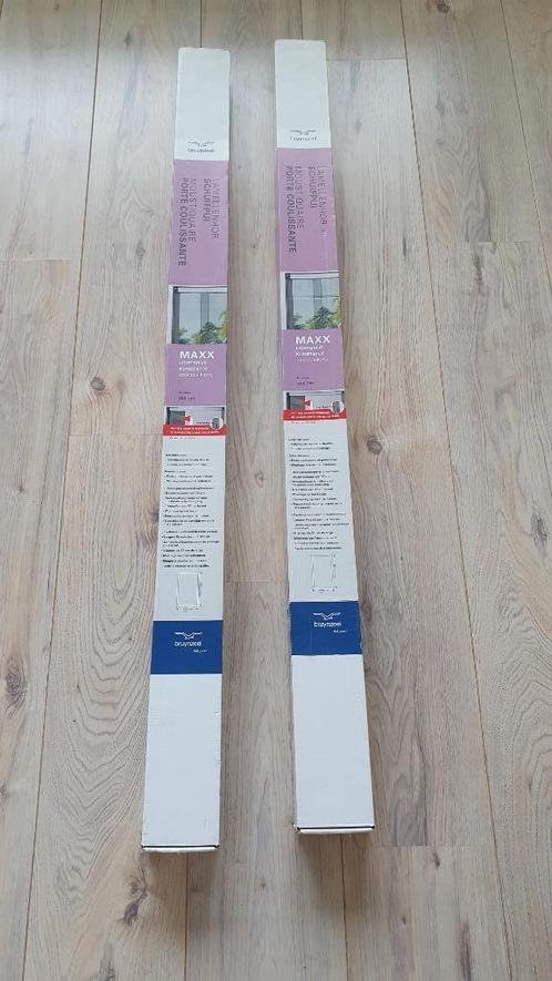2x Bruynzeel Lamellenhor 120x260 – NIEUW – met 5 lamellen, Doe-het-zelf en Verbouw, Deuren en Horren, Nieuw, Hordeur, 215 cm of meer